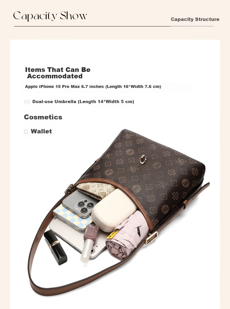 MEXICAN Women's Bag 2026 Luxury Shoulder Crossbody Tote Mommy Bag Practical Birthday Mother's Day Gift for Mom 11