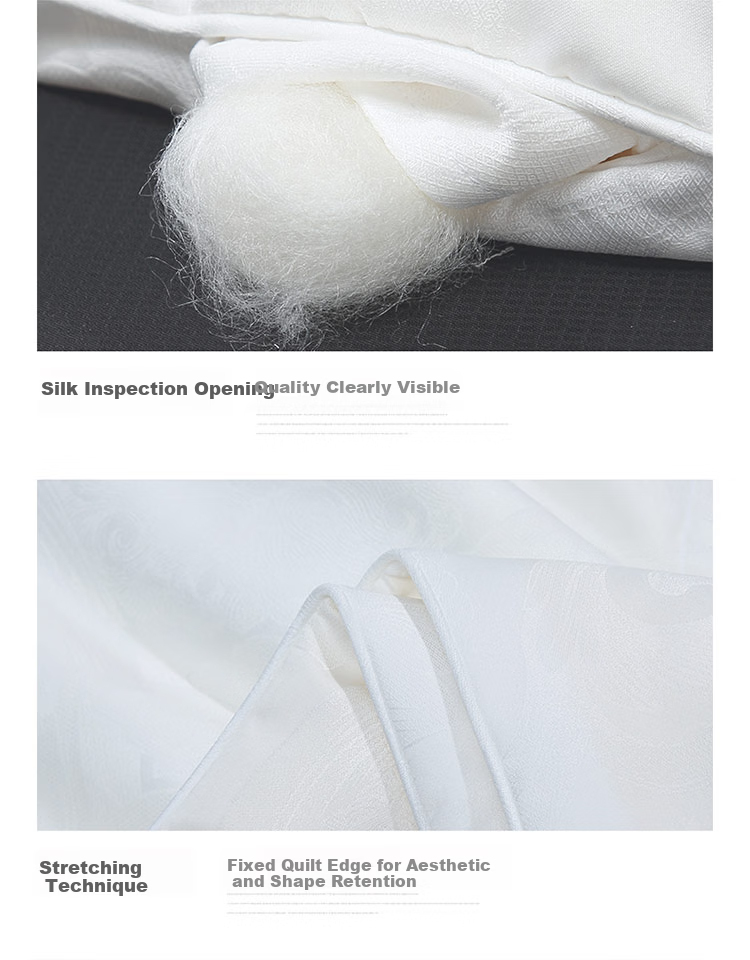 FUANNA Gold CP Silk Soybean Quilt, Winter Antibacterial Comforter, Double Size Winter Quilt, Approximately 6.6 Jin (3.3 Kg), 230*229cm 15