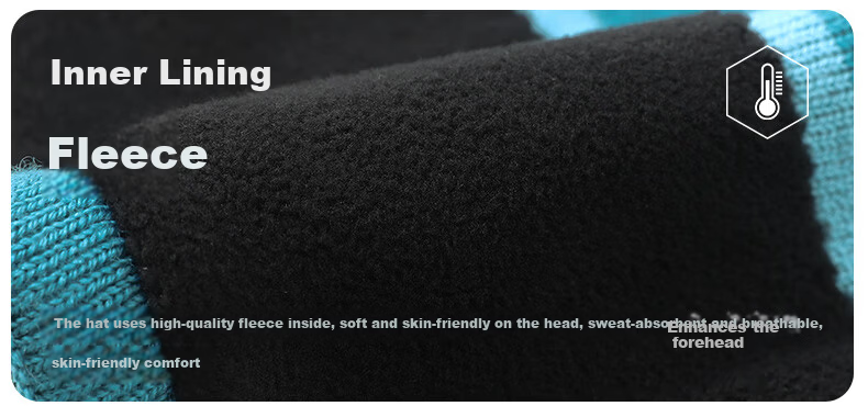 Pioneer Camp Wool Knit Warm Beanie Cold Weather Hat Men Winter Hiking Snow Mountain Ear Protection Cold Resistant Cap 7