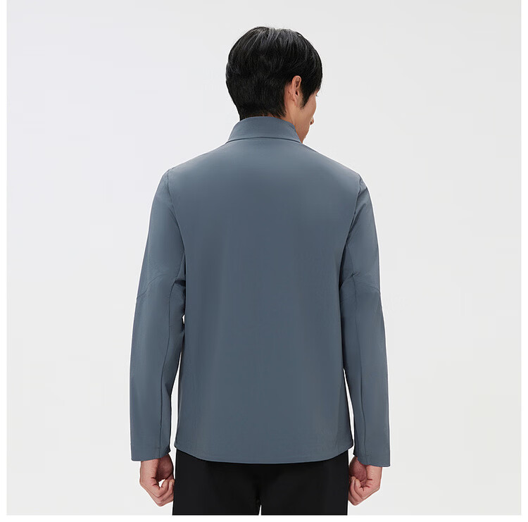 KOLON SPORT Men's Outdoor Softshell Jacket Cooling Touch UPF50+ Windproof Black BK 2XL 9