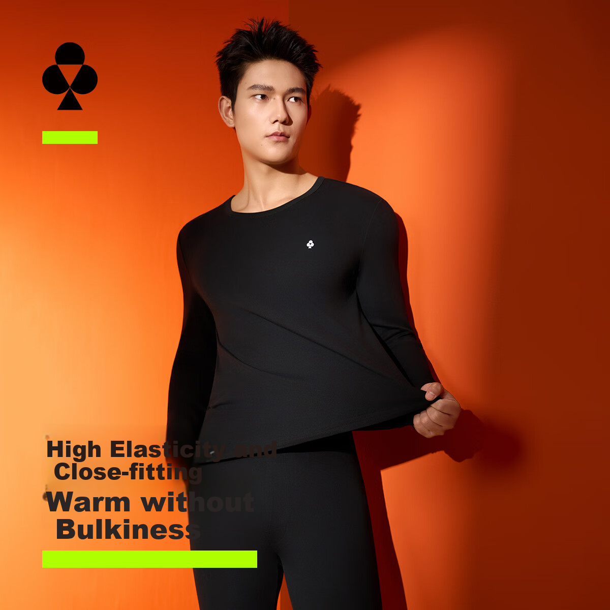 Youkeshu A-Class 100% Cotton Men's Thermal Underwear Set Autumn Winter Pure Cotton Antibacterial Warm Long Johns 10A