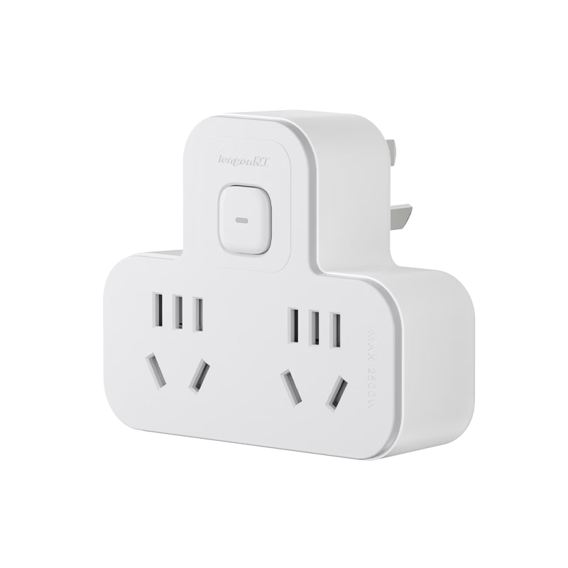 Lengon Multi-Functional Power Strip Adapter Converter Socket Splitter Wireless Extension Cord