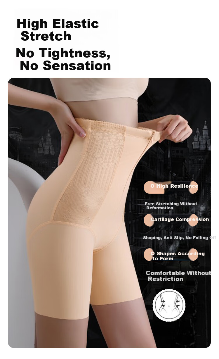 GRACEWELL High Waist Shaping Hip Lift Strong Abdomen Control Postpartum Body Shaping Waist Cincher Hip Lifting Custom Medical Grade Safety Underwear for Women 9