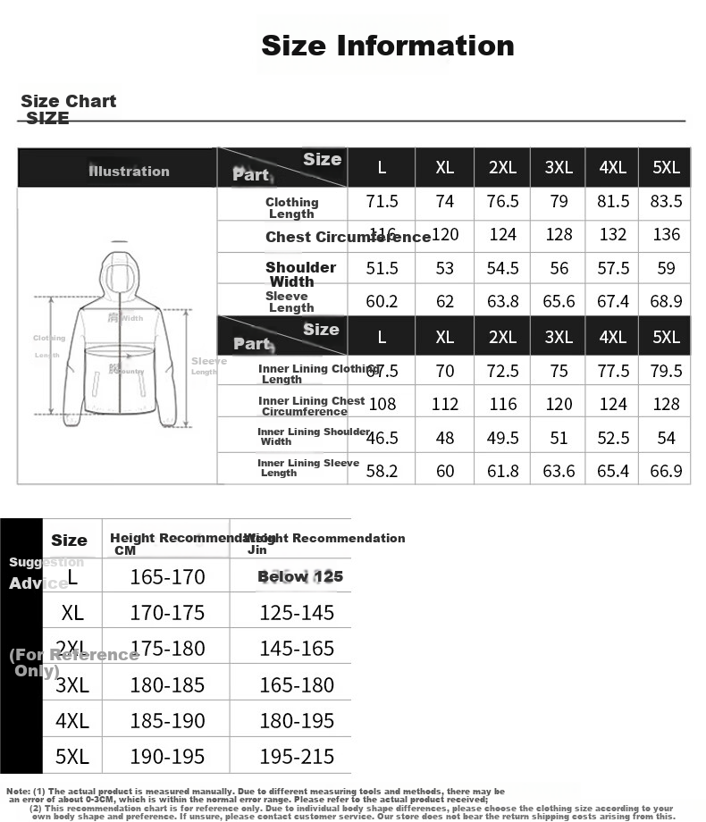 JEEP SPIRIT Men's Autumn Winter Hooded 3-in-1 Windproof Mountaineering Jacket Navy Blue 2XL 8