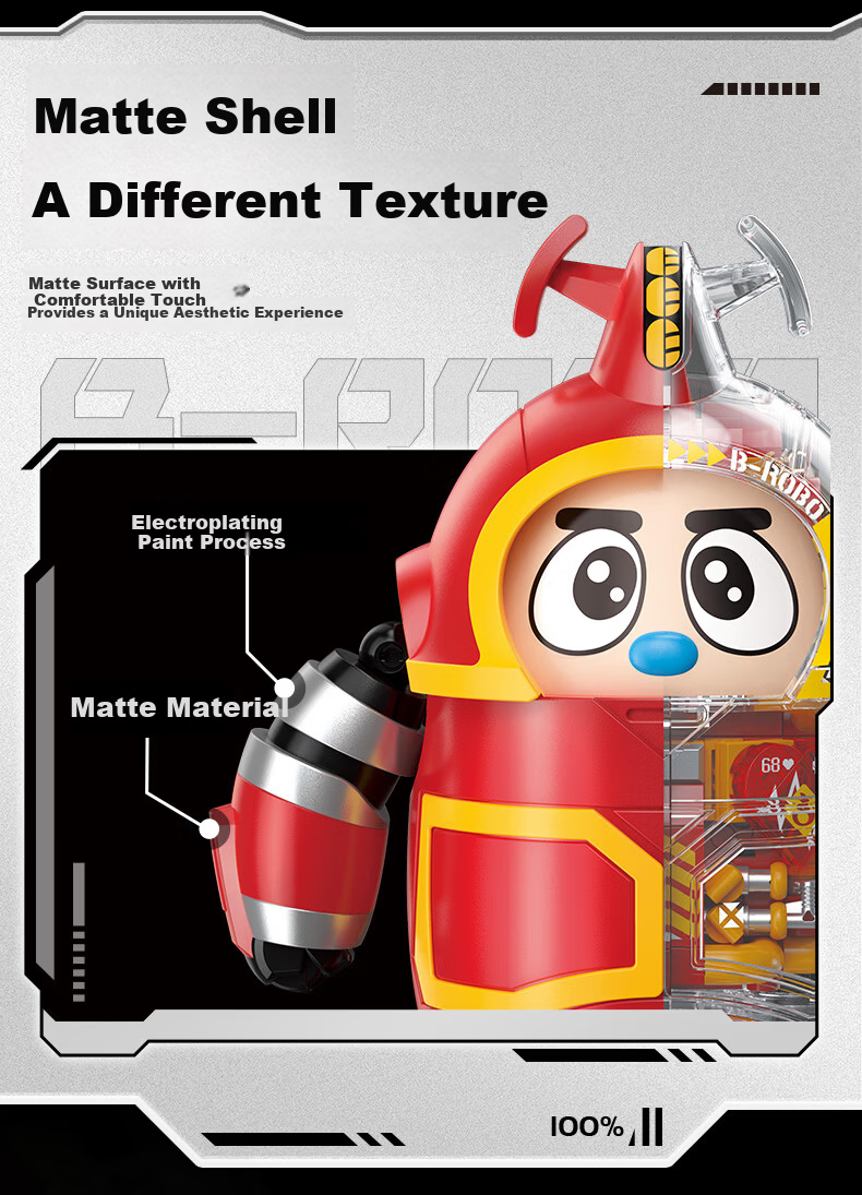 Femibox Compatible LEGO Children's Building Blocks Toy Birthday Gift Iron Armor Little Treasure Kabuda S48001 7