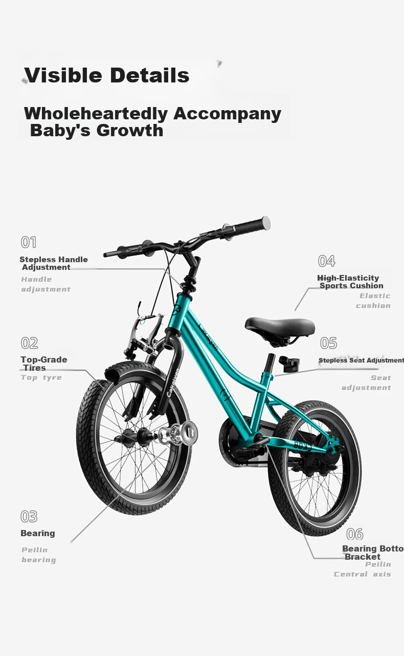 Cakalyen Children's Bicycle CK09, Mirror Finish Absolute Purple, 24-Inch, for Students Aged 12 to 18, Urban Ultra-Light Bike 7