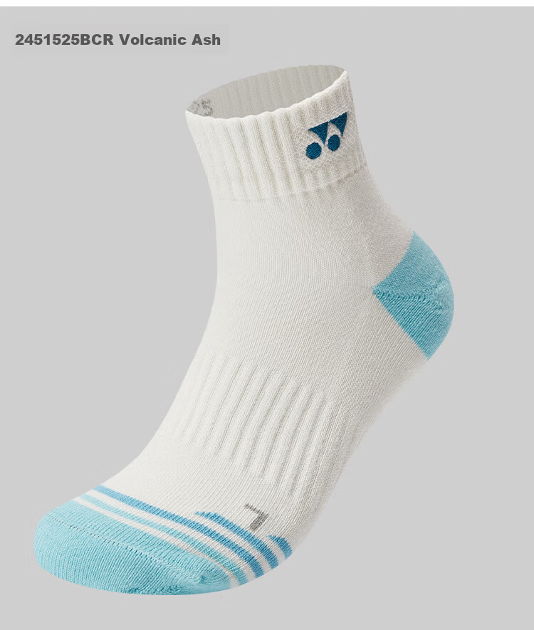 Yonex Yonex Women's Professional Sports Thickened Towel Sole Badminton Socks 245144BCR Bright Mixed Color 3 Pairs Pack 6