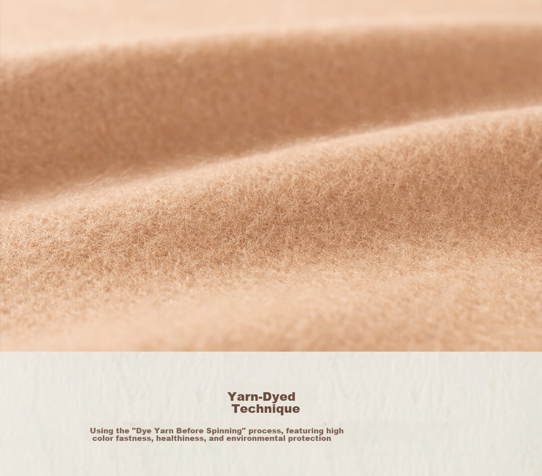 Shanghai Story 100% Cashmere Thickened Autumn Winter Warm Scarf Shawl Neck Warmer Gift for Elders Mother's Day Birthday Women 14