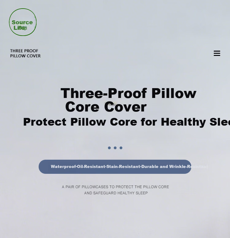 Yuan Life Pillowcase Set of 2 Hotel Anti-Static Pillow Covers White 48*74cm 1
