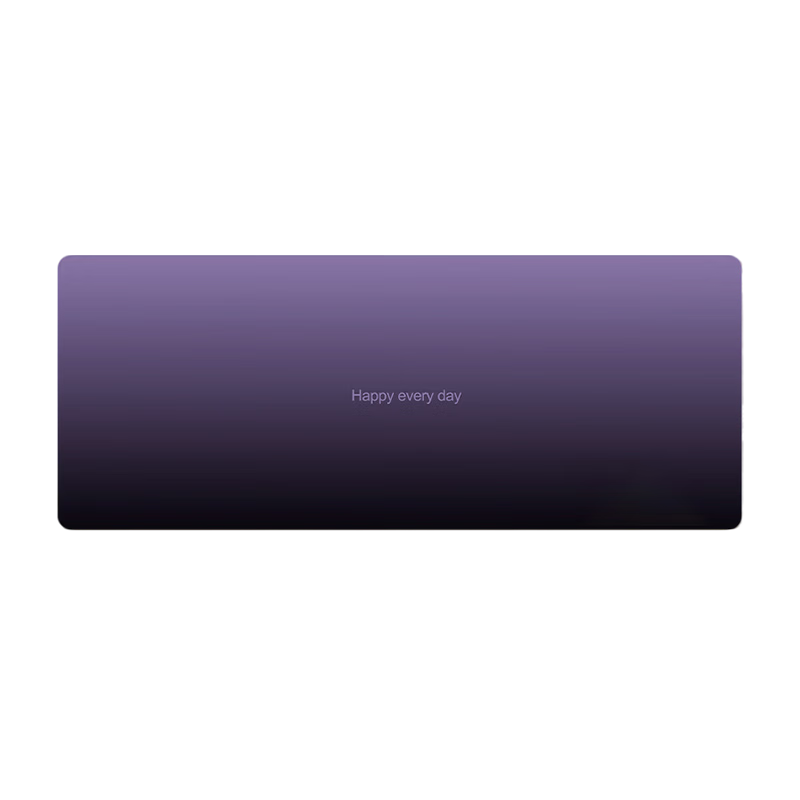 Cat Box Premium Gradient Mouse Pad Purple Black Minimalist Oversized Gaming Office Keyboard Desk Mat