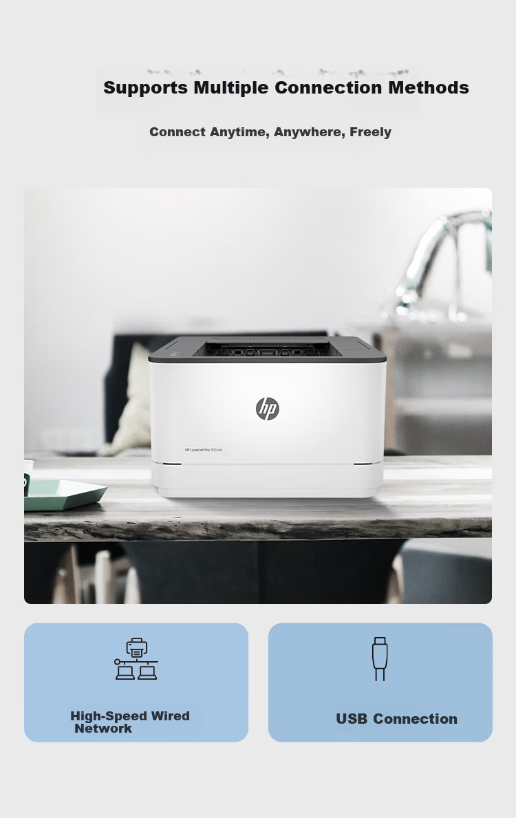 HP 3288dn Duplex Color Laser Printer Red Header Document Printing High-Speed Wired Home Business Office Color Printing One-Year Original On-Site Service 4