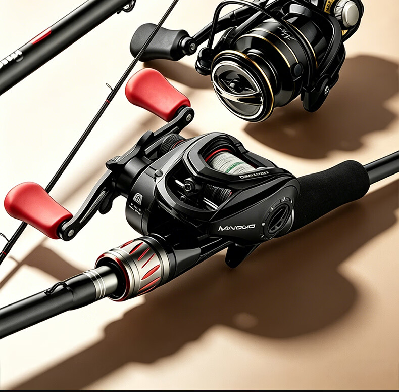 Wei Alliance 1.8m ML Straight Handle Lure Rod Smooth Casting Long Distance Versatile Bass Pike Blackfish Fishing Rod 2