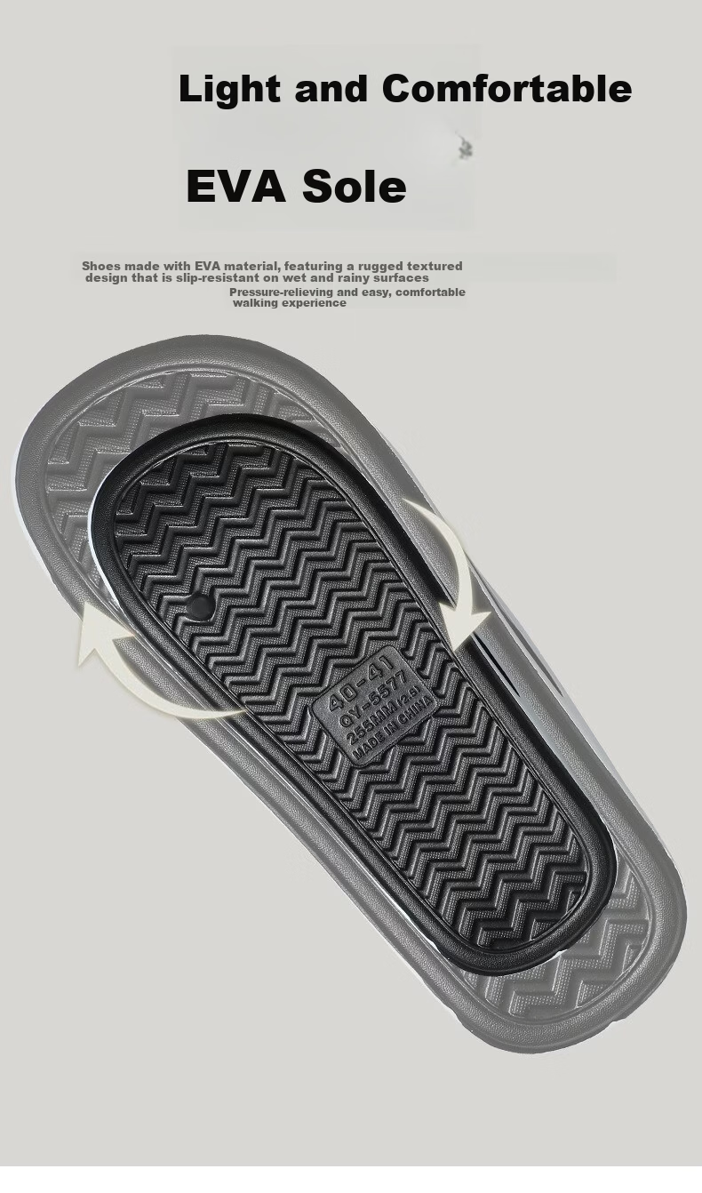 YUZHAOLIN Men's Fashion Sports Beach Slippers Comfortable Soft Sole Sandals 3