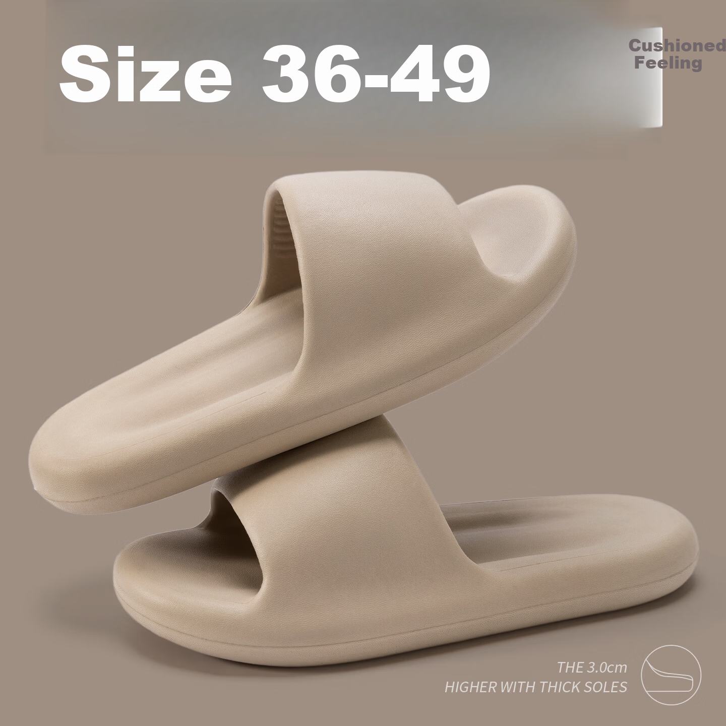 Lidani Couple Slippers Women 2026 Summer New Men's Home EVA Thick Sole Soft Feel Ladies Sandals