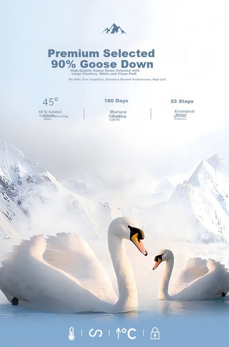 Yalu [90% Goose Down] Men's Winter New Mid-Length Business Thickened Hooded Detachable Liner Down Jacket 5