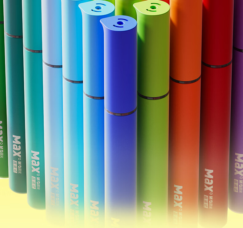 M&G 36-Color Acrylic Marker Pens MAX Foldable Direct Ink Children's Student Drawing Graffiti Hand-Painted Birthday Gift 35