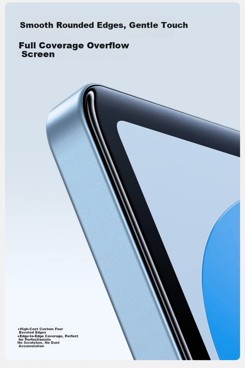 Shanmo iPad Pro 11-inch M5 Chip Tempered Glass Screen Protector Dust-Free Installation for 2024/2025 Apple Tablet HD Film 13