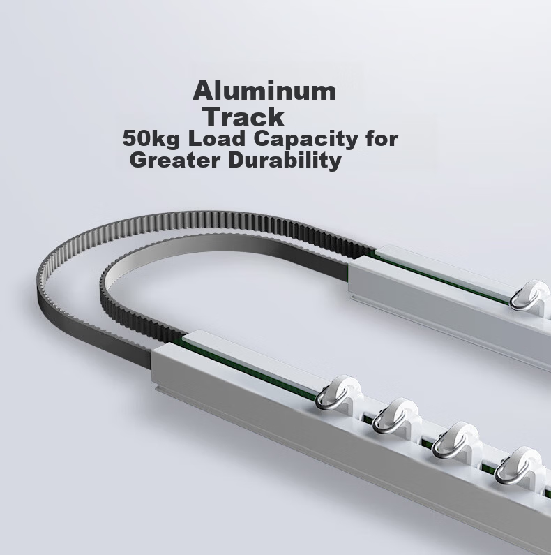 DOOYA Smart Curtain JC Series S7 Kit with 4m Internal Track 6