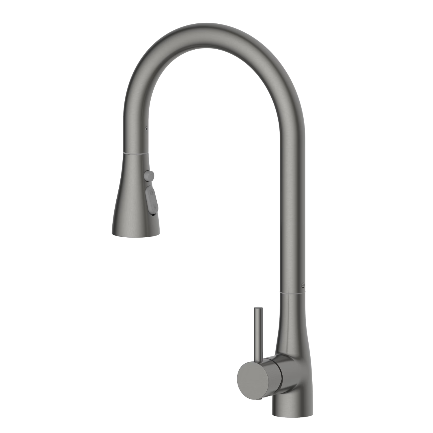 JD Jingzao Kitchen Faucet Heavy-Duty Pull-Out Sink Faucet 4-Function 304 Stainless Steel 360° Swivel Hot and Cold