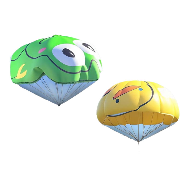MAILE KID Children's Hand-Thrown Parachute Kite Outdoor Small Toy Flea Market Charity Sale Children's Day Small Gift