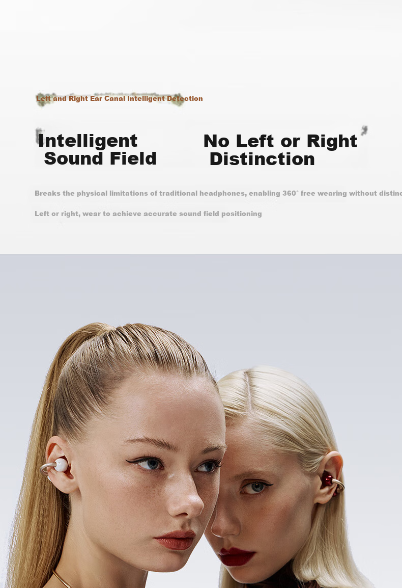 Joyroom OC3 Lipstick Bluetooth Earbuds Clip-On Bone Conduction Open-Ear Noise-Cancelling AI Office Translation Device Unisex Gift 28