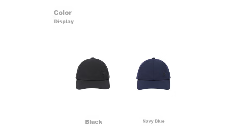 GXG Men's Large Head Baseball Cap Casual Versatile Daily Navy Blue Adjustable Hat 2