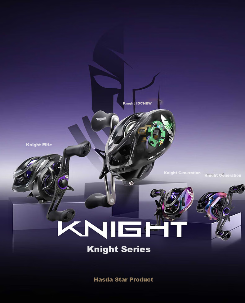 HISTAR Knight DC Electronic Brake Smart Water Drop Reel Right Hand 13