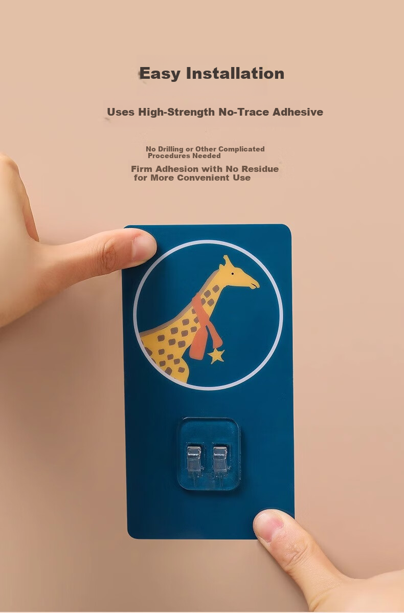 Xinuo No-Drill Shelf Bracket Fixer Adhesive Wardrobe Cabinet Nail-Free Trace-Free Kitchen Load-Bearing Support Shelf 7