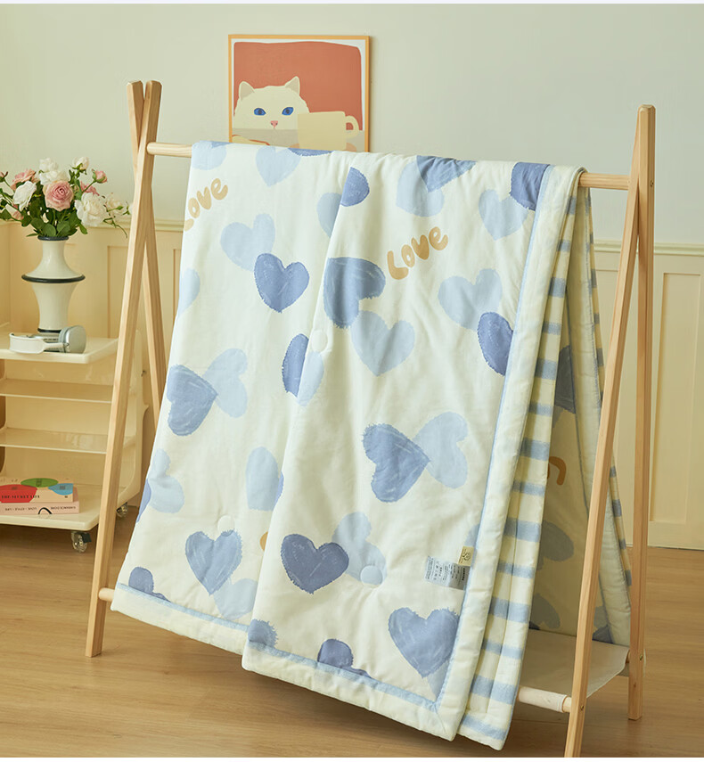MUJI 100% Cotton Quilt Summer Blanket Air Conditioning Cooling Quilt 180x220cm 10