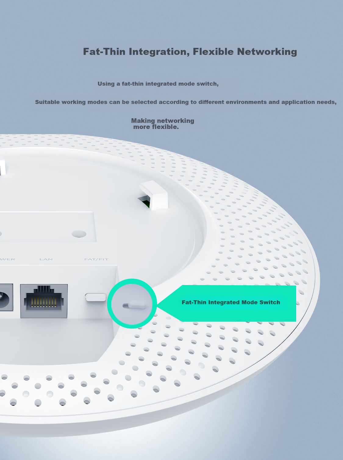 MERCURY Dual-Band Gigabit WiFi 6 Ceiling-Mounted 1500Mbps Wireless Standard PoE Powered Whole-House Coverage WiFi Hotel Enterprise Engineering Network Router MCXAP1500GP 6