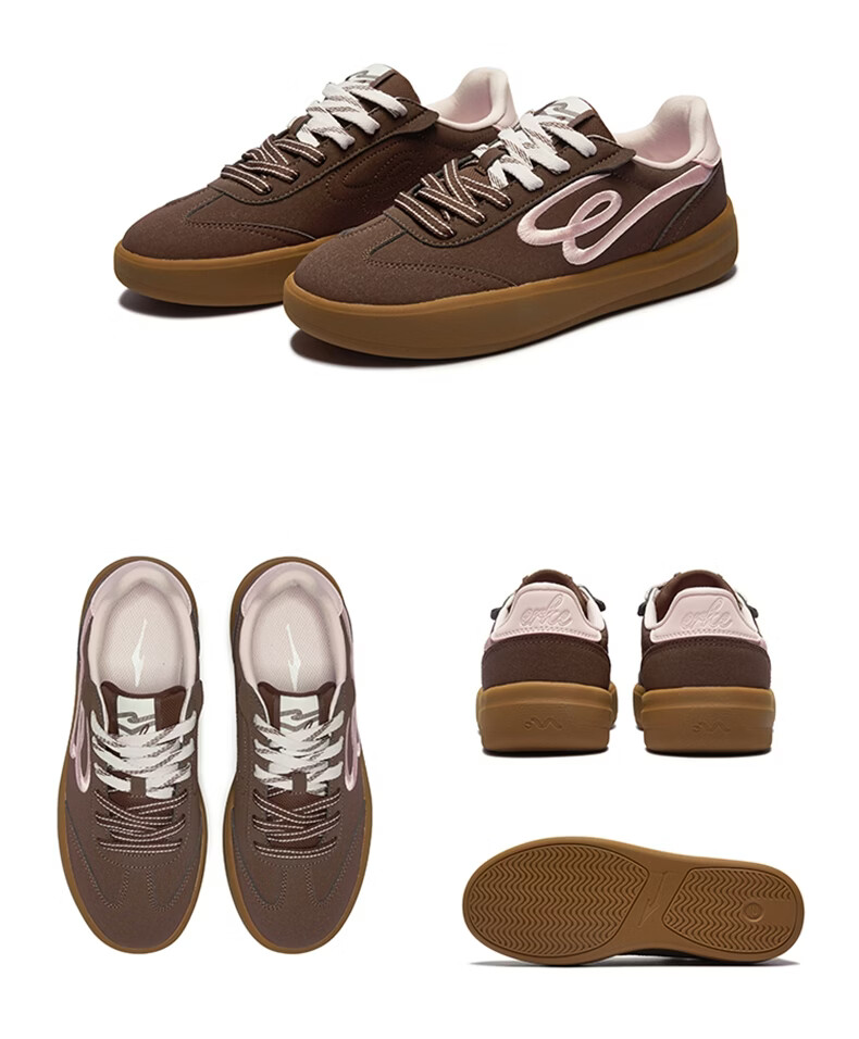 ERKE Women's Skate Shoes Summer 2026 New Breathable Casual Thin-Soled Trendy Sports Sneakers | Youxing 14