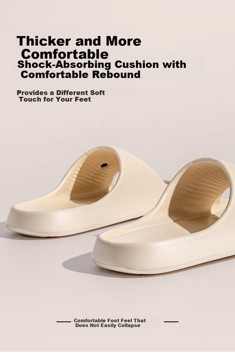 YUZHAOLIN EVA Cartoon Couple Home Bathroom Shower Slippers Unisex Cool Sandals 6