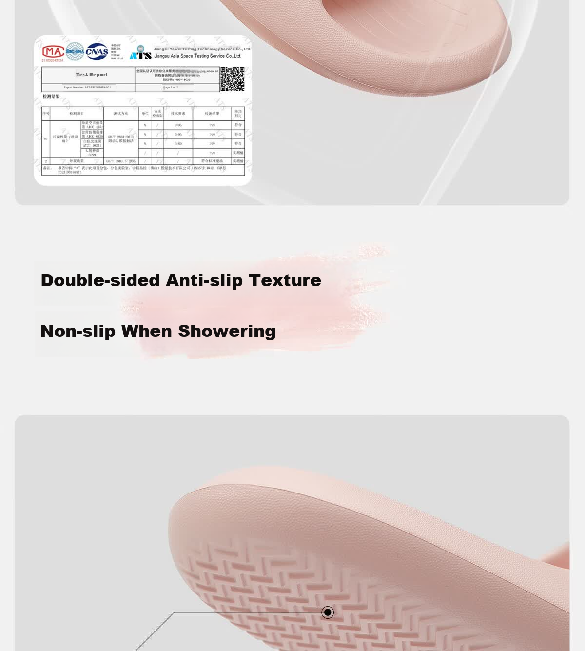 Mercury Home Textiles Banana Boat Antibacterial Bathroom Non-Slip Indoor Four-Season Couple Slippers for Men and Women 5