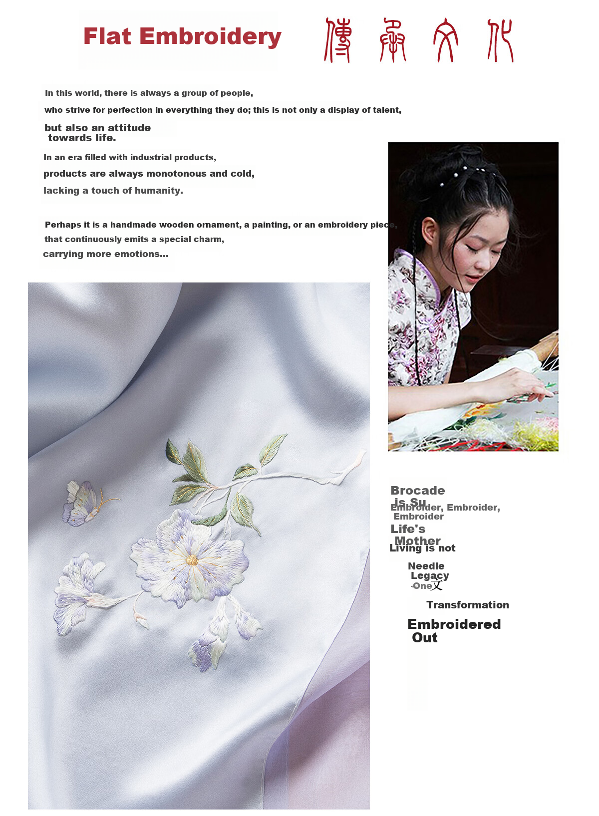 Zhijinlou 100% Mulberry Silk Scarf Non-Heritage Handmade Su Embroidery Genuine Silk Long Hangzhou Silk Shawl Birthday Gift 2
