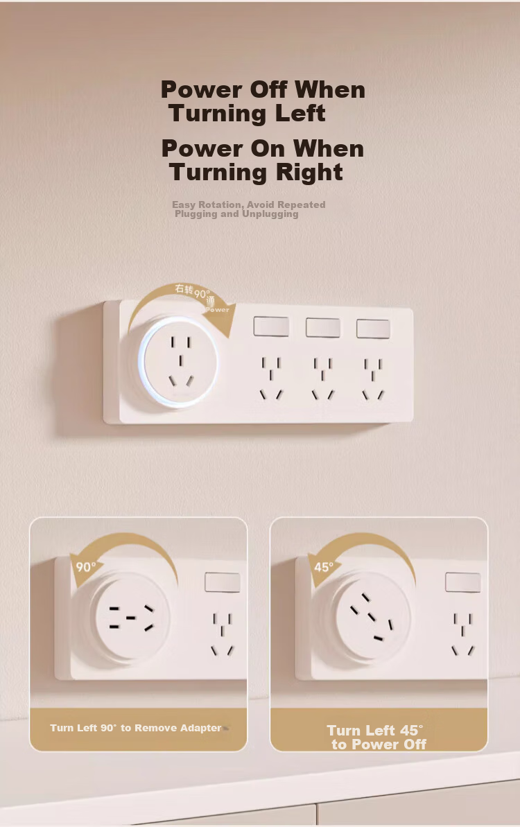 AUX 86-Type Expandable Power Strip Extension Track Converter Flush-Mounted Household Multi-Outlet with Switch Three-Switch 21-Socket + USB + Type-C Left Expansion Gray 6