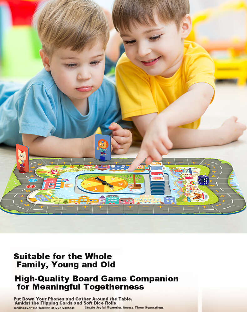 Pinwheel Children's Board Game for Ages 3-6, Number Sense Enlightenment And Thinking Training, Math Gift, Educational Toy, Little Postma 5