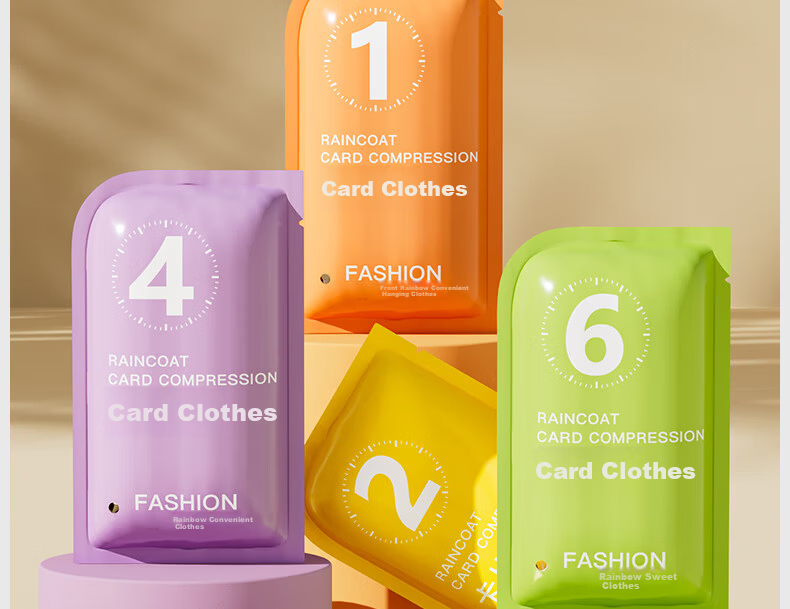BWNK Disposable Thickened Adult Card Long Full-Body Raincoat 14-Pack 21