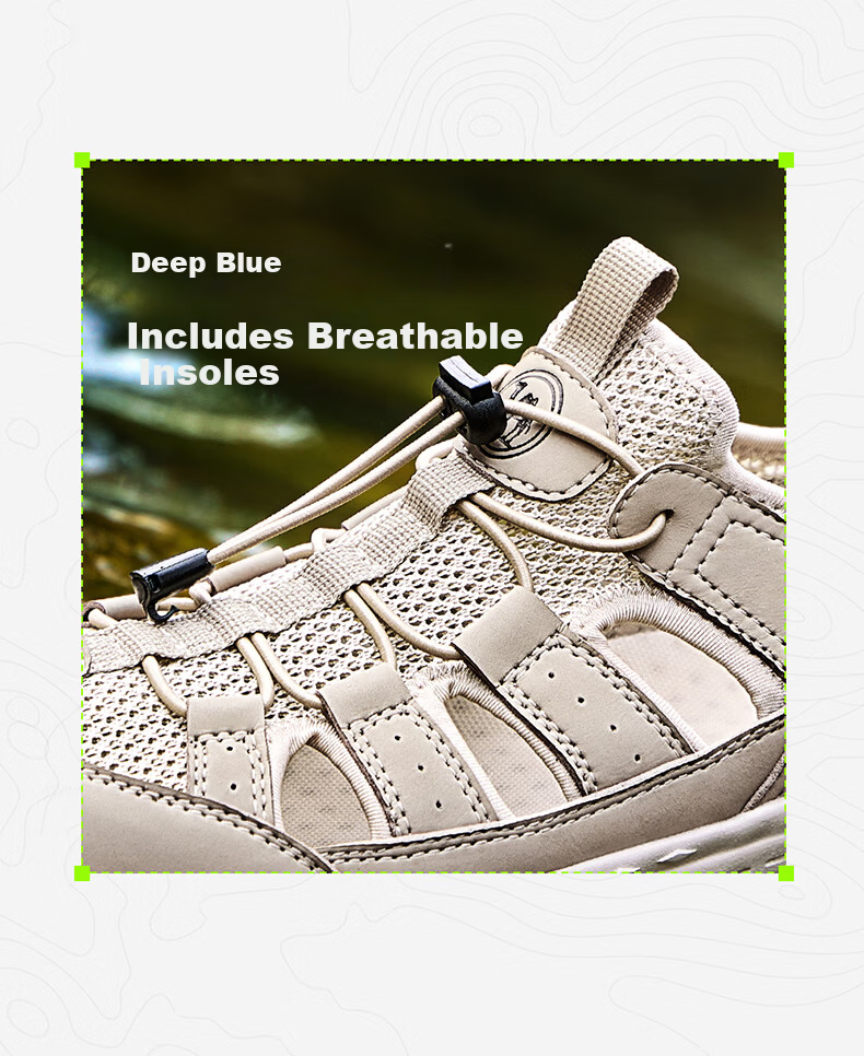 CAMEL Brand Baotou Breathable Outdoor Beach Creek Sandals P16M379009 Black Size 39 Father's Day 5