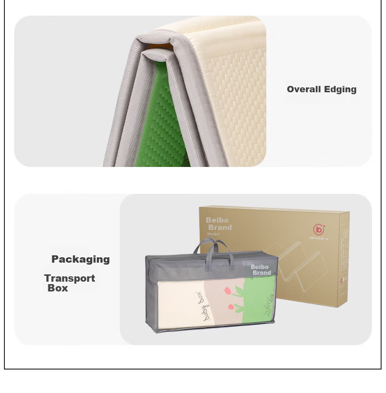 Beiboshi Babybox Antibacterial XPE Crawling Mat Double-Sided Thickened Foldable Baby Play Mat for Home 22