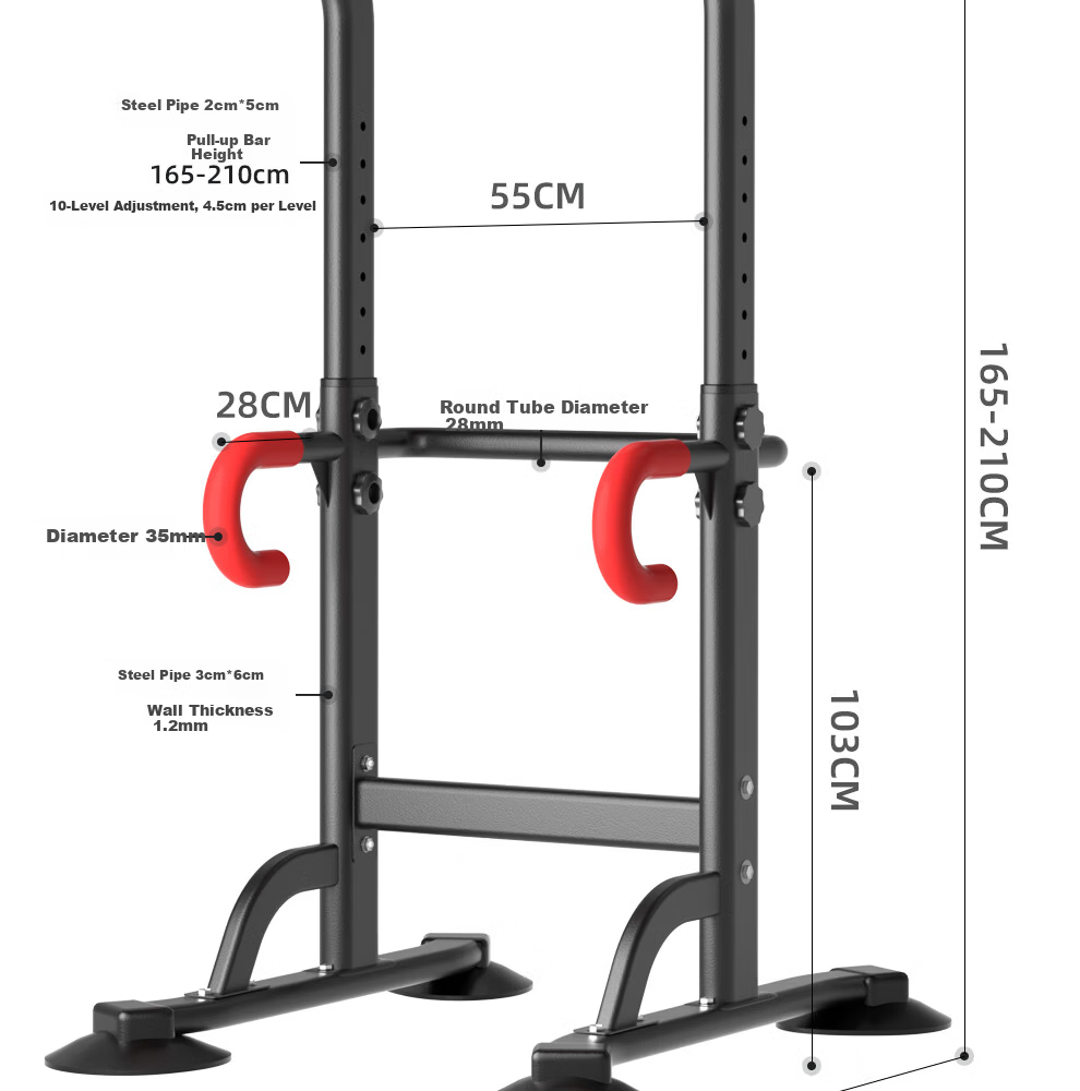 YICHIJIAN Home Pull-Up Bar Indoor Single and Double Bars Multifunctional Fitness Training Equipment for Men and Women 21