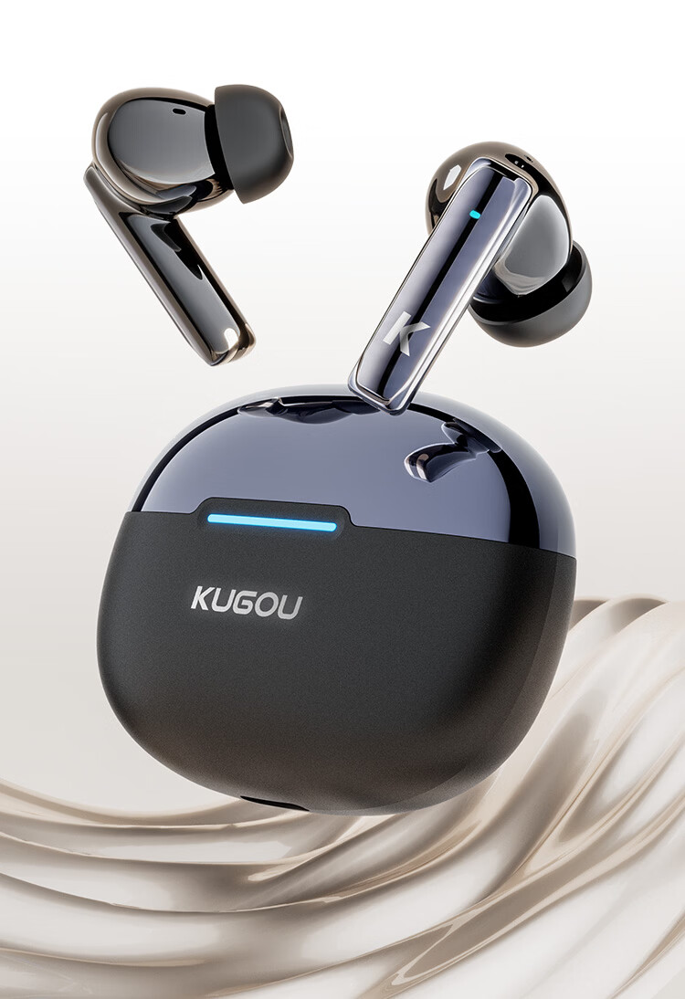 KUGOU M65 True Wireless Bluetooth Earbuds In-Ear 6-Mic Active Noise Cancelling Flagship Long Battery Life High-Quality Call Music Gaming Compatible with Huawei Apple Xiaomi 16