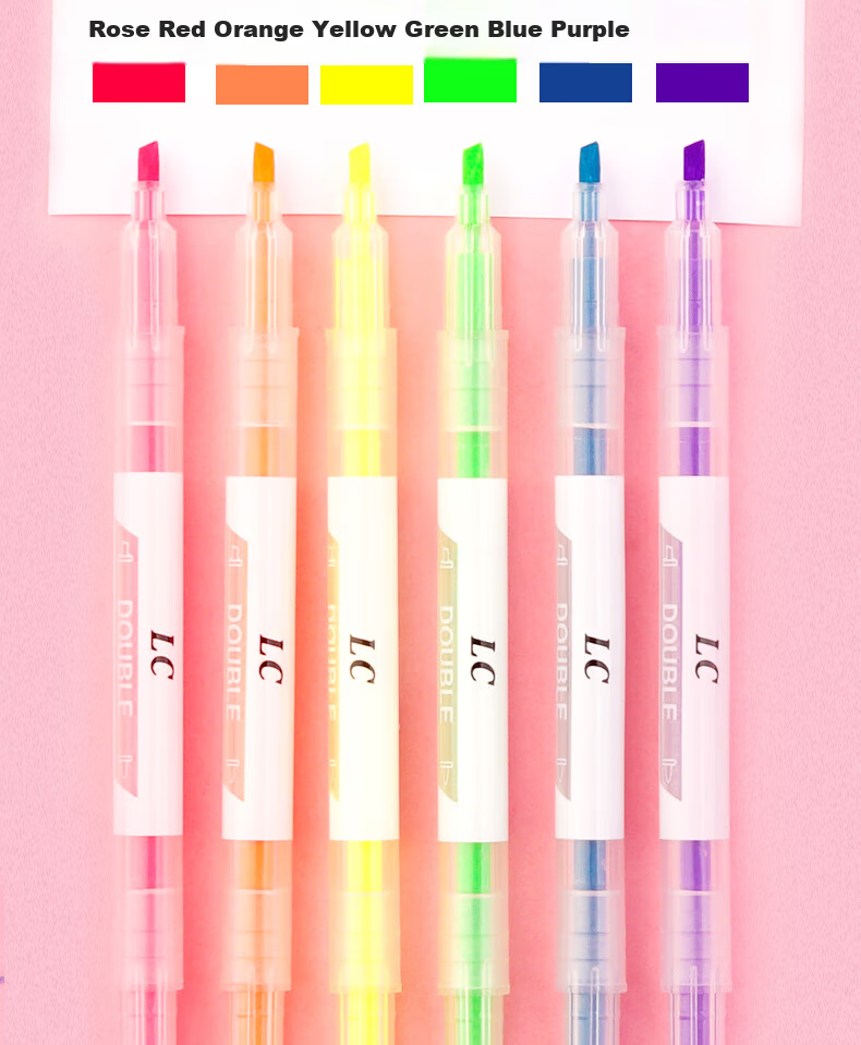Licao 24-Color Mixed Glitter Gel Pens, Sparkling Glow Glitter Gel Pens for Journals, Kids' Shiny Color-Changing Fluorescent Sand Pearlescent Drawing and Doodling Pens 15