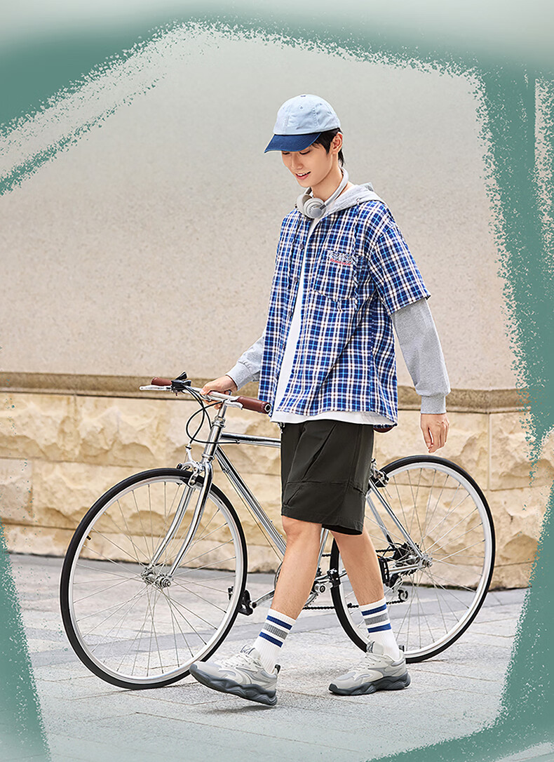 ERKE Men's Summer Breathable Casual Shoes Soft Sole Lightweight Dad Shoes Shock Absorption Durable Men's Sports Shoes | Manxin 4.0 3