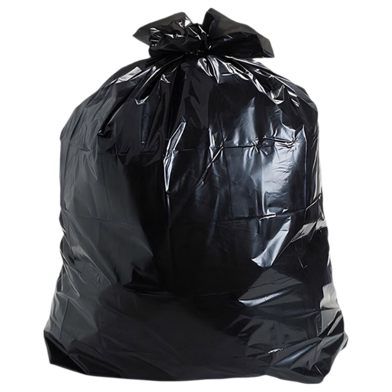 Lide Biodegradable Flat Large Garbage Bags Large Size Sanitation Commercial Household Kitchen Extra Thick 4-Layer 60x80cm 50pcs