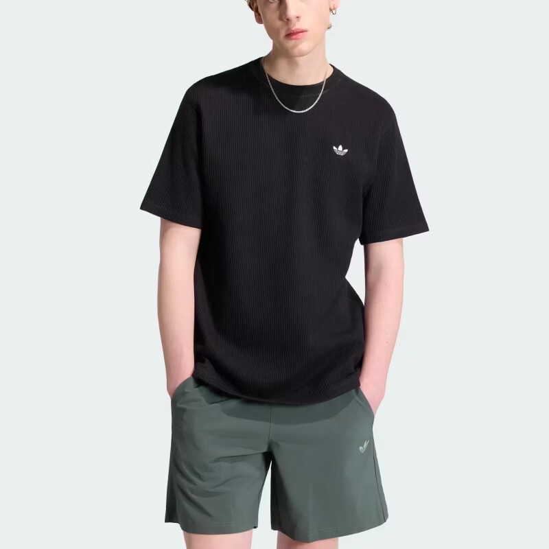 Adidas Originals Men's ESS W TEE Short Sleeve T-Shirt KS4180 Black L 3