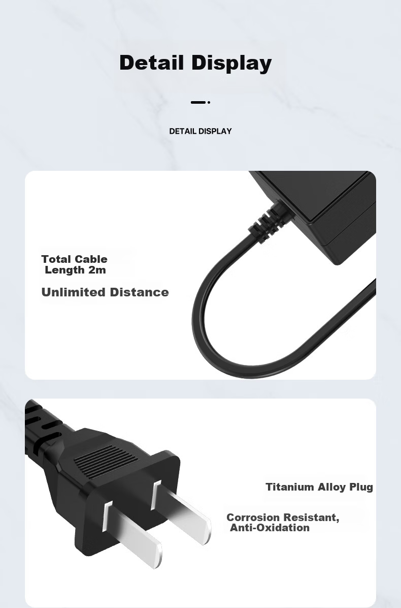 Elei 12V 5A Power Adapter, LED Monitor Power Cable, 3A 4A 5A Hard Drive Charger, Printer, Massage Chair Camera Power Supply, 5.5*2.5/2.1 Universal 3
