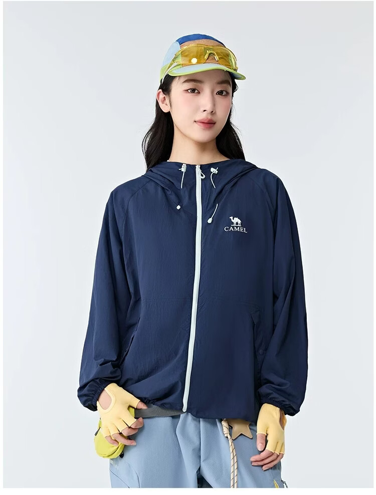 CAMEL Dilireba Same Style Original Yarn Sun Protection Jacket 2026 Spring Summer New Cool Heat-Shielding UV Protection Coat 30