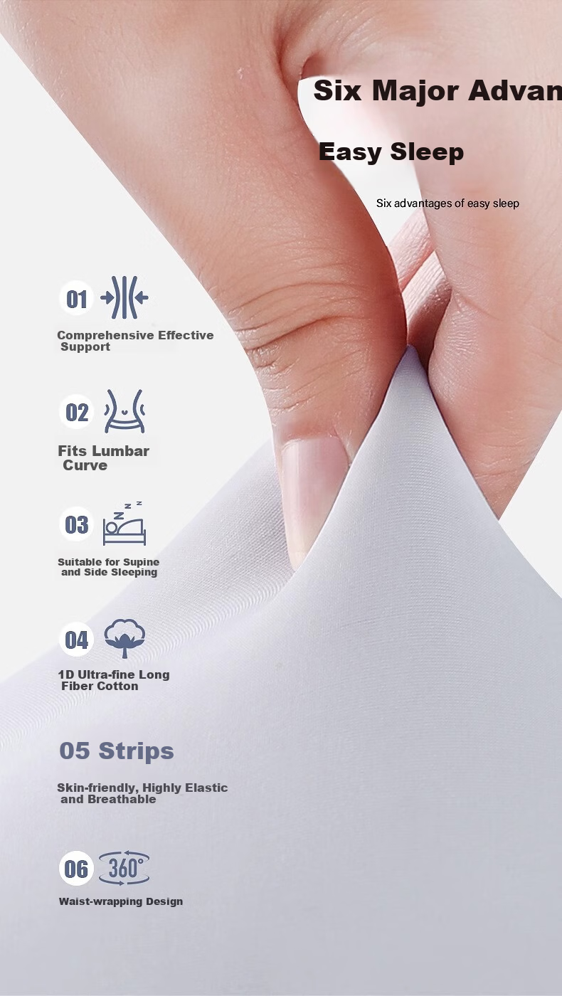 UELISCH Sleep Support Waist Belt Lumbar Disc Herniation Relief Waist Muscle Strain Brace Sleep Lumbar Pillow Waist Cushion Lumbar Support 2