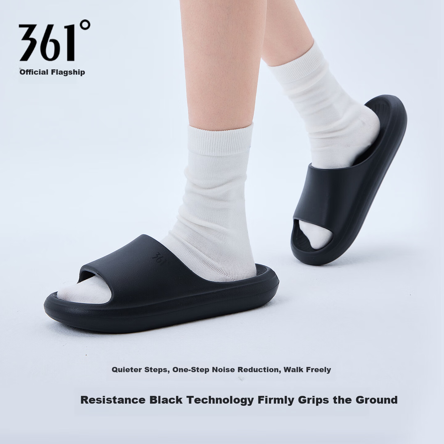 361° Xingyue Thick Sole Slippers Women Cushioned Arch Support Beach Sandals 2026 New Summer Breathable Cool Slippers for Women