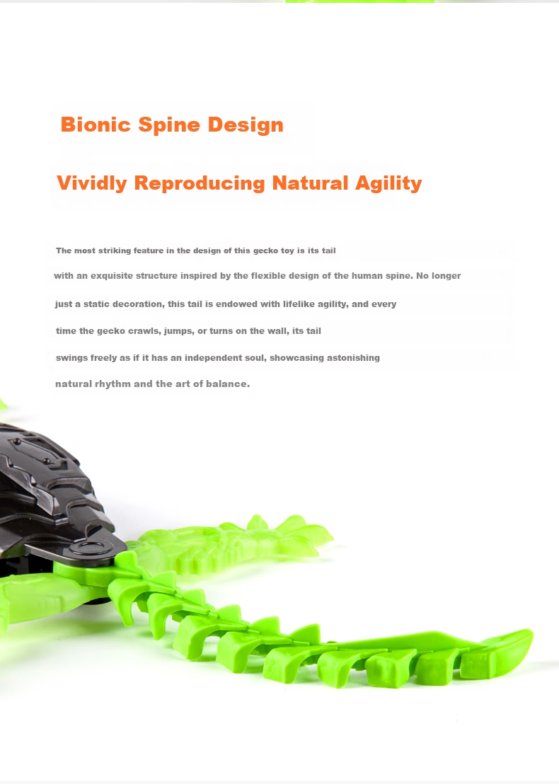 Alien Toy Wall Climbing Gecko Stunt Car Mechanical Bionic Popular Kids Gift Children's Day Present 10